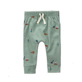 Body Niño 2 piezas Dino Verde y Azul S.12m